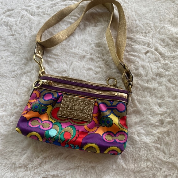 Coach Limited Edition Poppy Bag Vintage - Picture 1 of 7